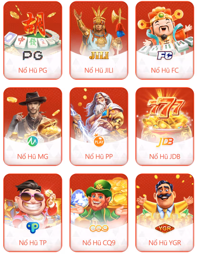 Sảnh game Nổ hũ JIN888